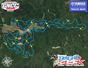 Big Buck Race Track Map