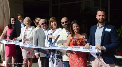 Grand Opening Ribbon Cutting Cambria Hotel
