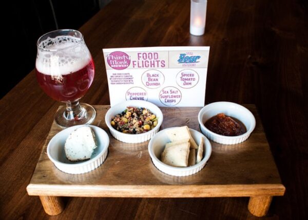 Thirsty Monk Food Flight