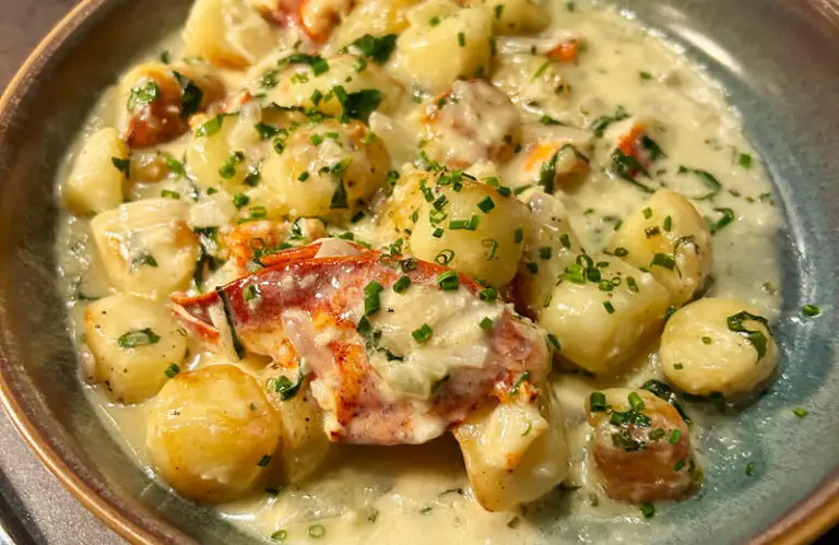 Ricotta Gnocchi with Lobster