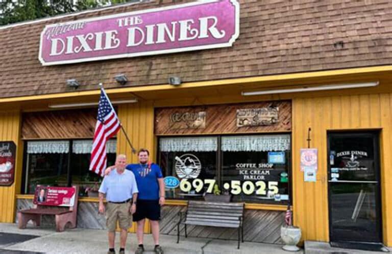 Dixie Diner owners Max and Kenn Shealy