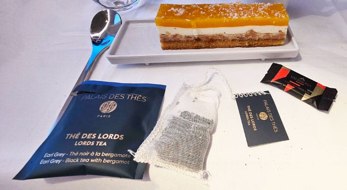 Business Class Dining