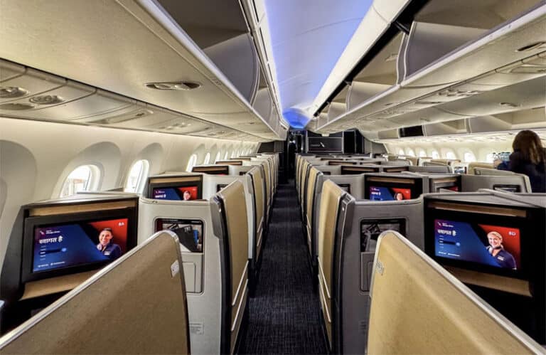Business Class Seating